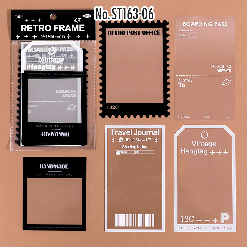 コラージュ 素材 シール カメラ ネガ フィルム フレーム 枠 額縁