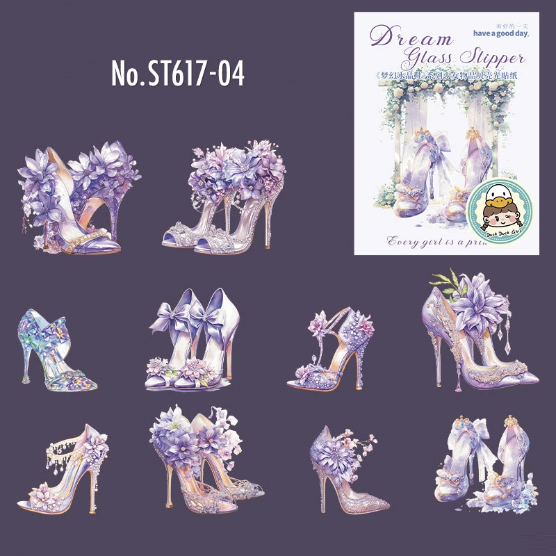 28点　コラージュ素材 コラージュ 素材 シール 靴 シューズ ハイヒール ミュール ピンヒール