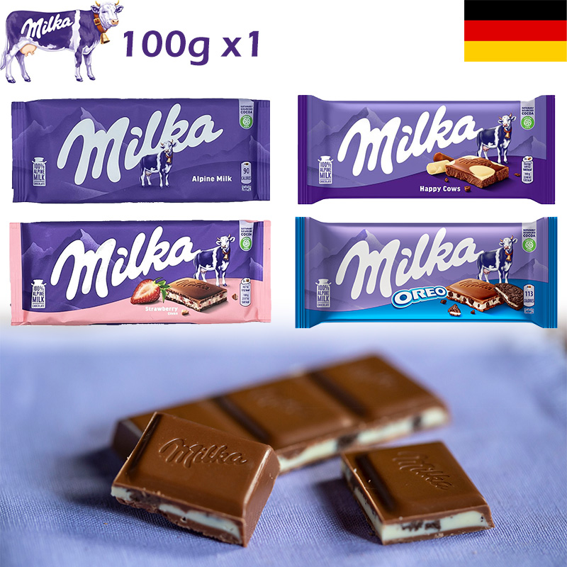 Milka ミルカ チョコレート 100g×1個 アルペンミルク ハッピーカウ