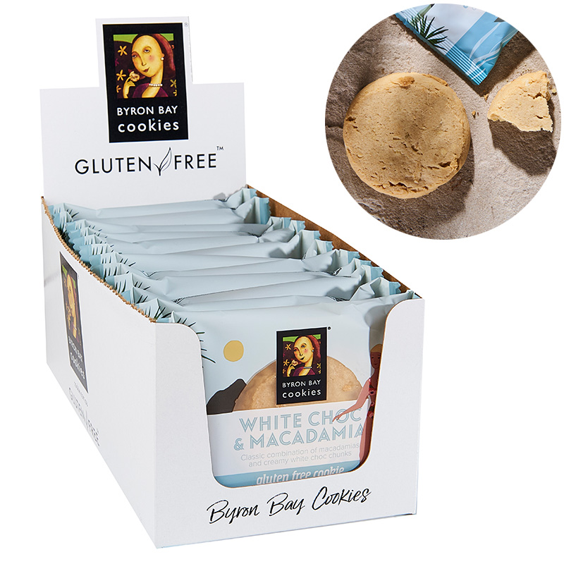 Byron Bay Cookies バイロンベイクッキーグルテンフリー 60g×12枚セット 個包装 ビスケット オーストラリア土産