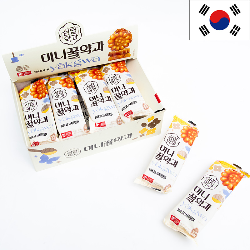 SPC ミニヤッカ 70g×10個セット 個包装 蜂蜜 はちみつ リング状 おやつ 揚げ菓子 韓国みやげ 韓国土産 別送