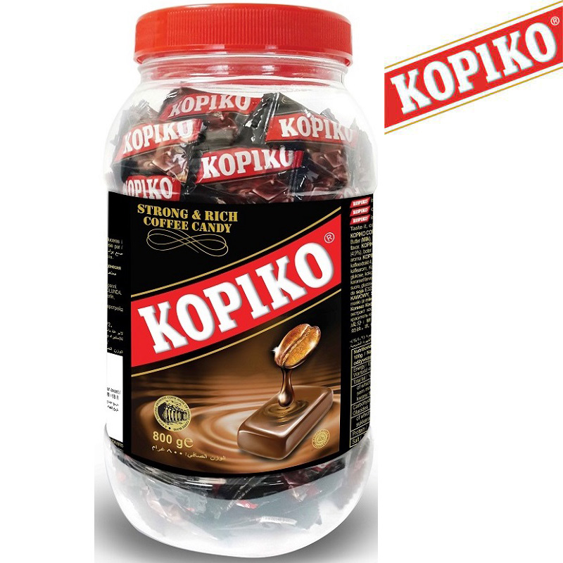 Kopiko コピコ コーヒーキャンディジャー 800g 深煎り珈琲 珈琲