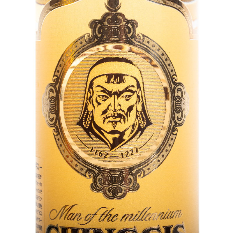 CHINGGIS Gold チンギスゴールドウォッカ 750ml 缶ケース入り モンゴル
