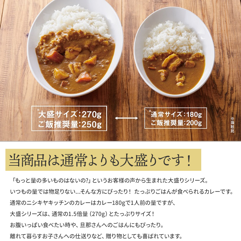 ニシキヤキッチン 牛バラのスパイシー欧風カレー 270g ベーシック