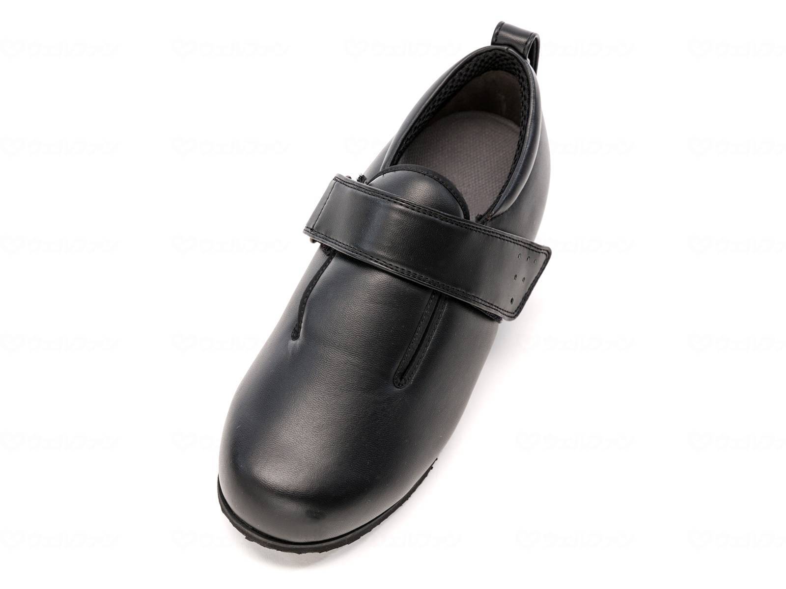 片足販売 徳武産業 あゆみシューズ ダブルマジック3 合皮 7E 7045  黒・茶 |  | 01