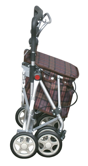 ワイン色のシルバーカー●須恵廣工業 スイートIII シルバーカー No.668 須恵廣工業 シルバーカー スイート3/No.668 ライトワイン : イイケア