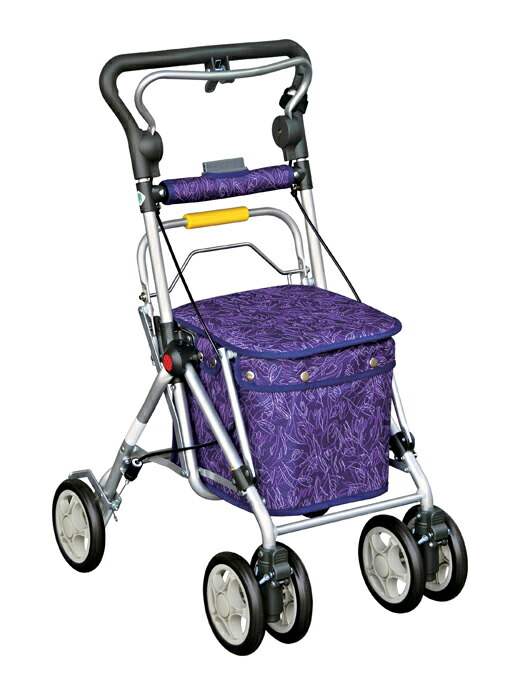 須恵廣工業 シルバーカー スイート3 668 ダークパープル : イイケア