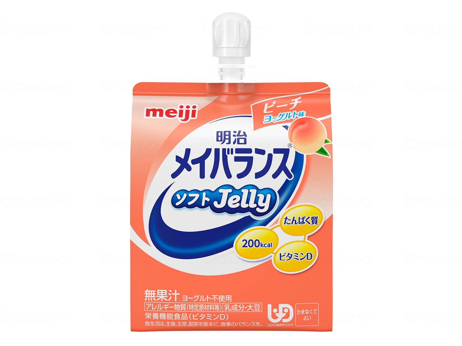 明治 メイバランスソフトゼリー200 ソフトJelly200 ピーチヨーグルト味 125mL バランス栄養 高齢 おいしく摂取 栄養補助 健康補助食品  :789226-3434-13000:イイケア 介護と健康の通販専門店 - 通販 - Yahoo!ショッピング