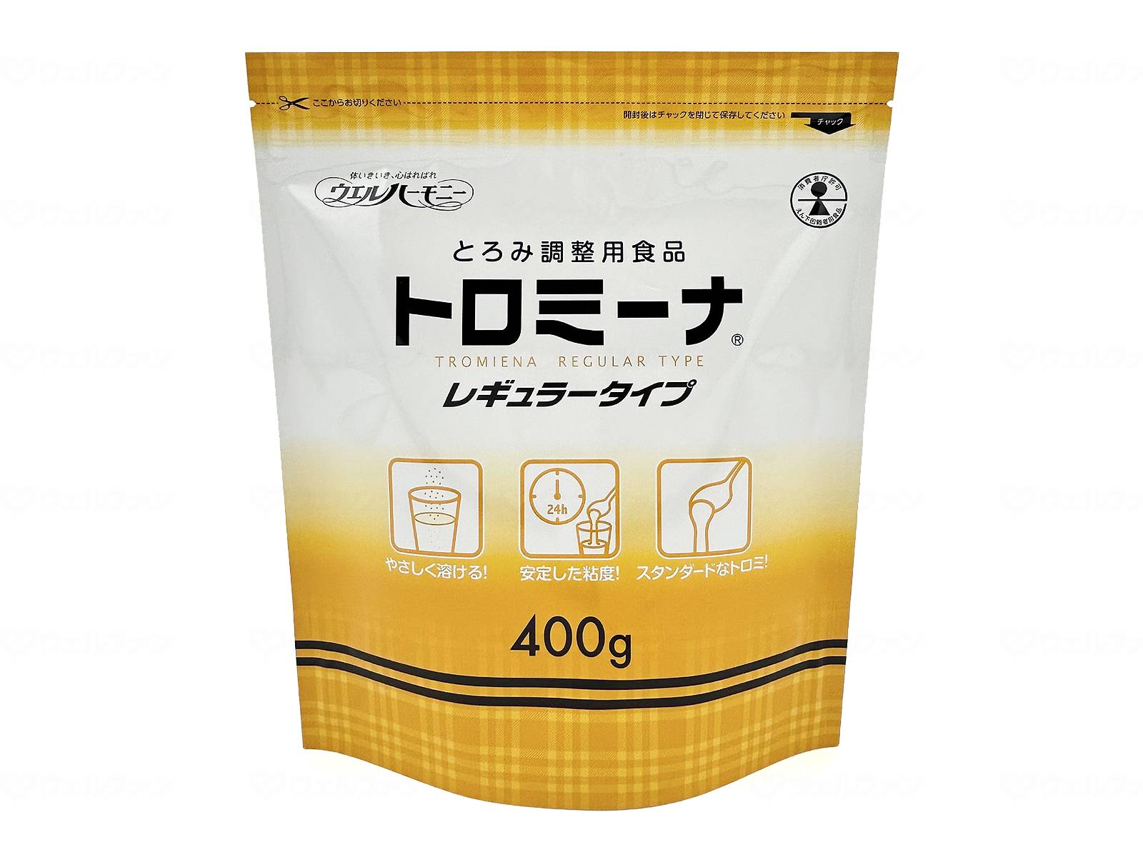 【まとめ売り】　トロミーナ レギュラータイプ 400g 5袋セット 5個セット ケース販売 トロミーナ レギュラータイプ 400g : イイケア
