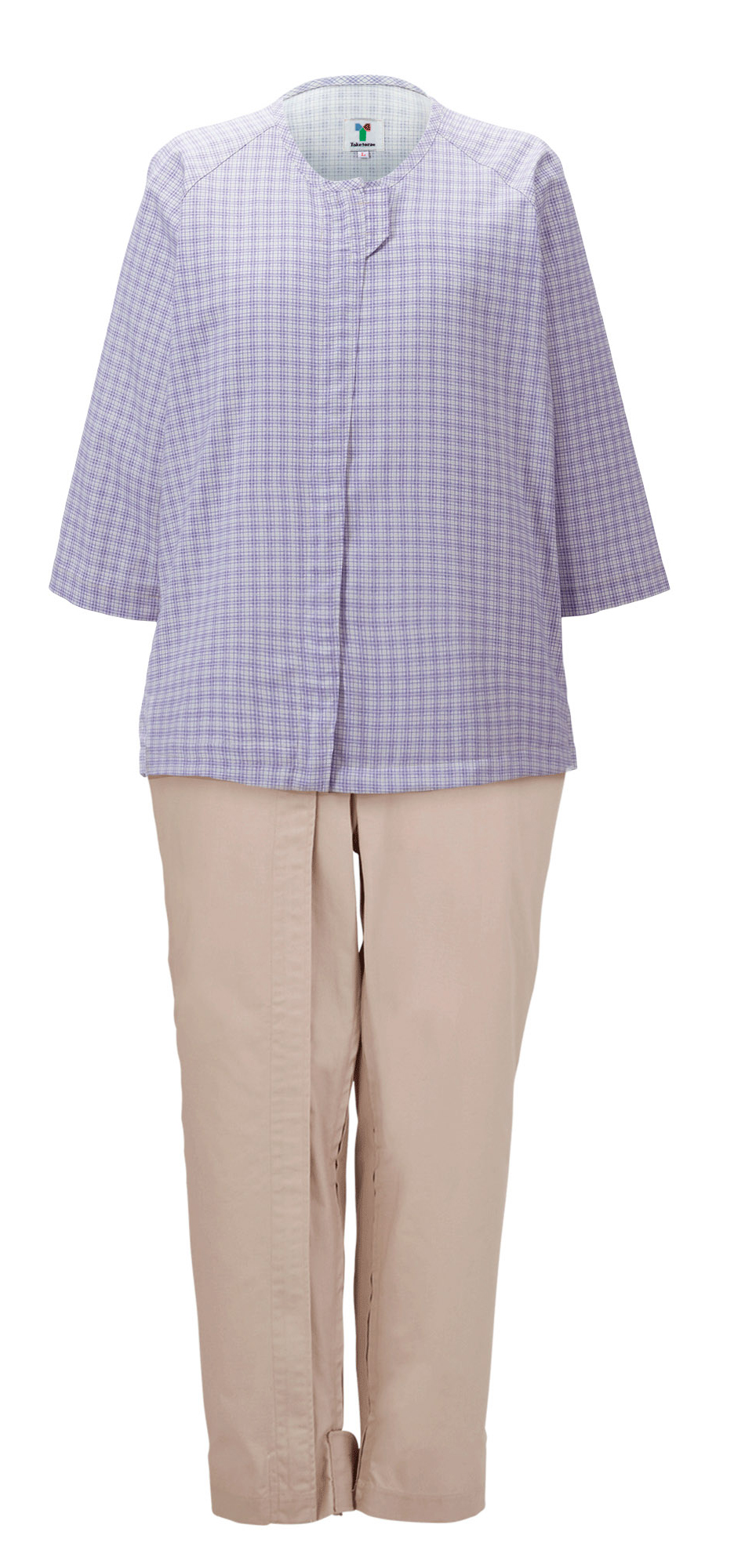 竹虎 フドーねまきD スリーシーズン ねまき 寝巻き 介護用 つなぎ