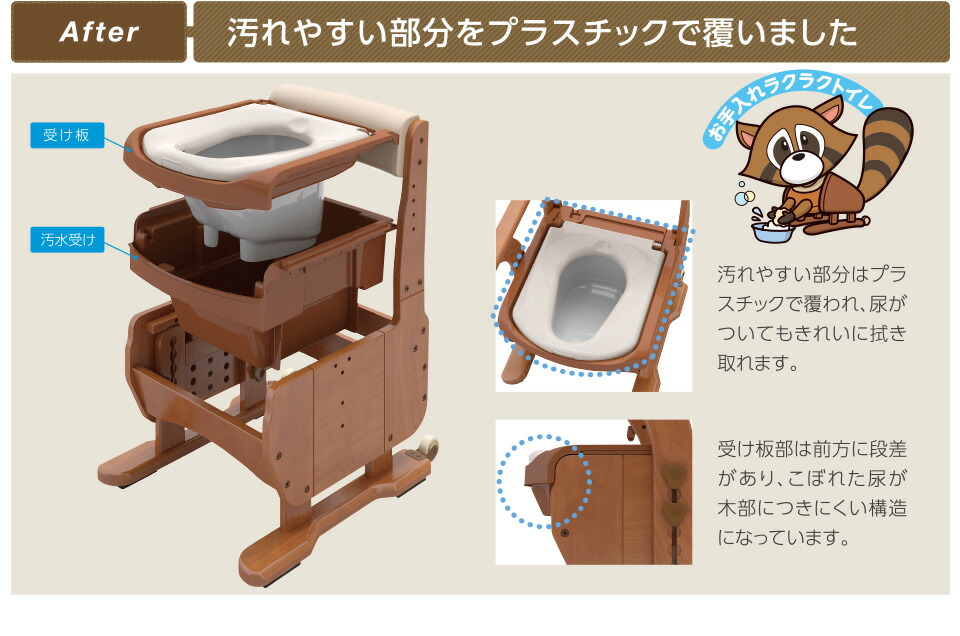 アロン化成 安寿 家具調トイレセレクトR コンパクト/533-880