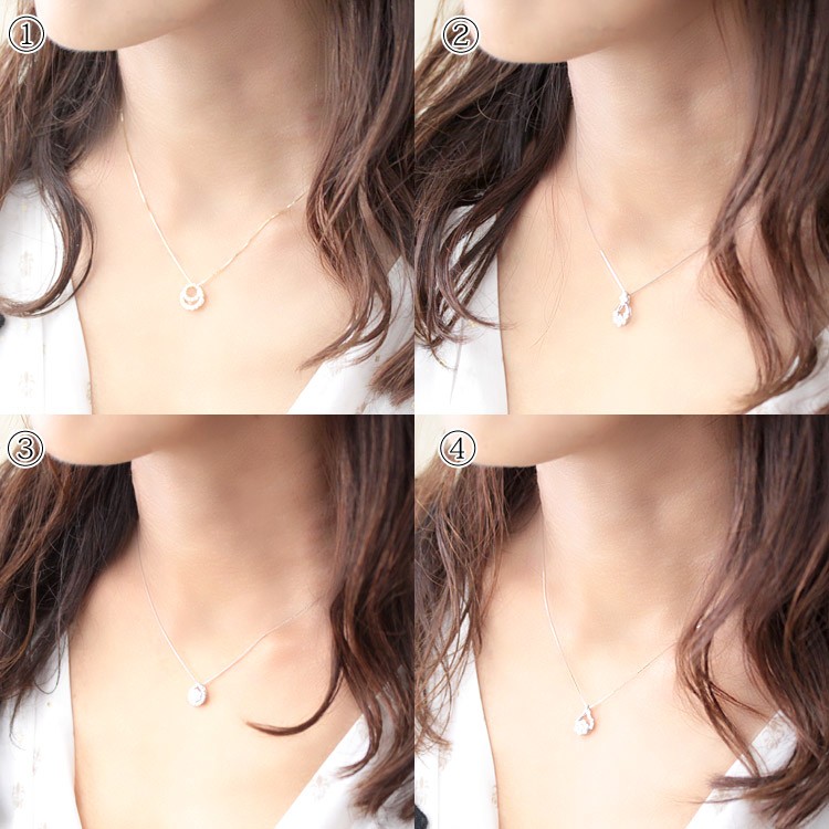 ダイヤモンド ネックレス レディース ダイヤネックレス H＆C プラチナ