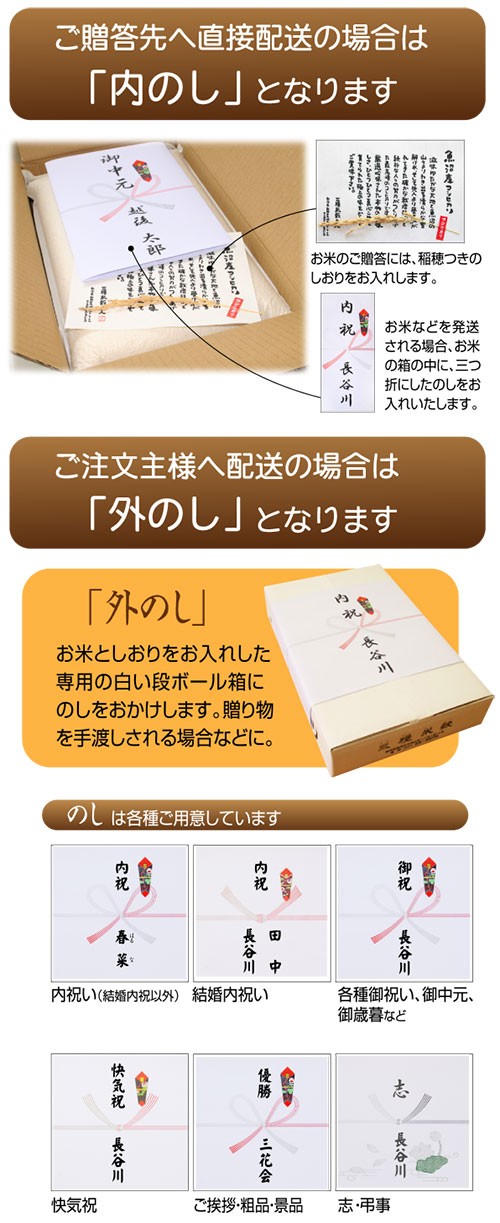 熨斗(のし)