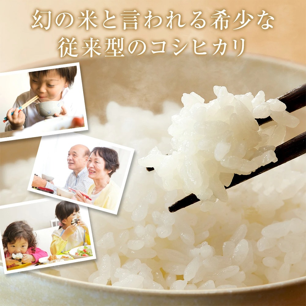 (産地直送)発芽前玄米 3kg 新潟こしひかり 無農薬 化学肥料不使用 大地創造職人 新潟県長岡市産 | コシヒカリ | 05