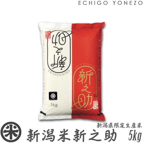 新之助（しんのすけ） 新米 令和7年産 新潟産 白米 5kg 10kg 15kg 20kg