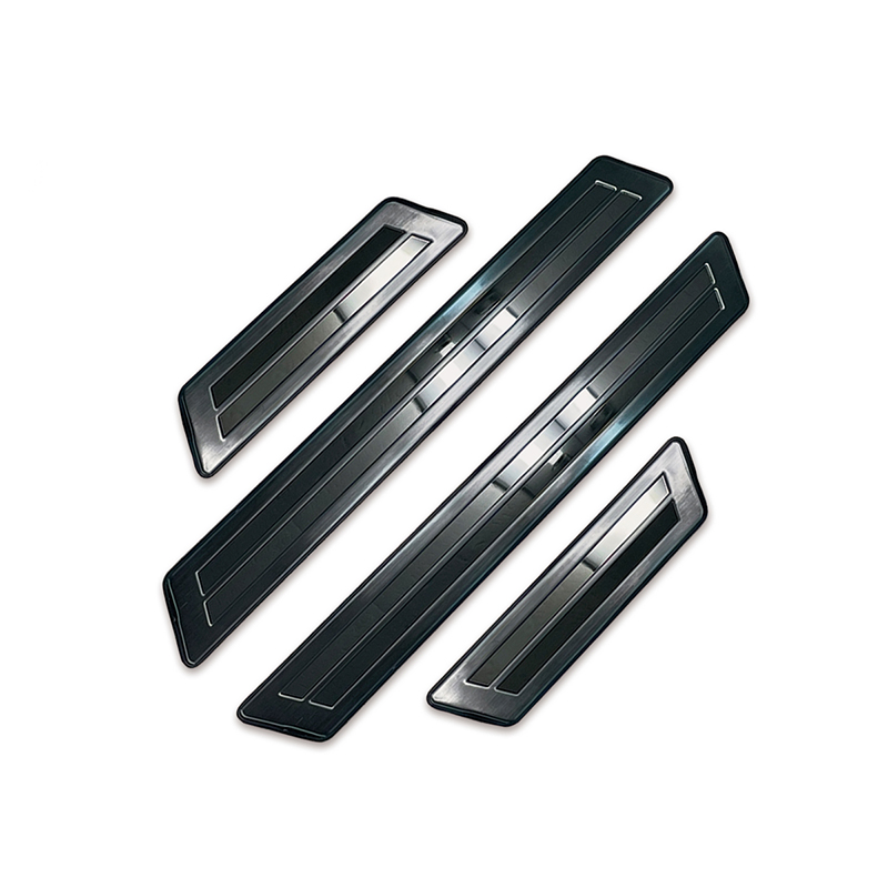 カローラクロス サイドステップスカッフプレート 4PCS シルバー