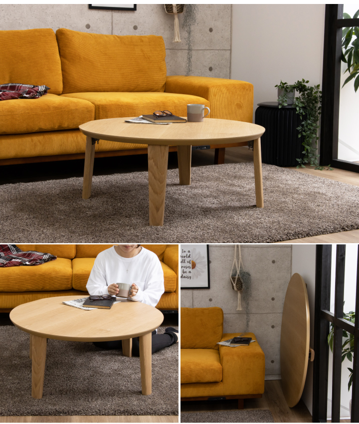 折りたたみ テーブル ローテーブル 座卓 ちゃぶ台 おしゃれ 幅80