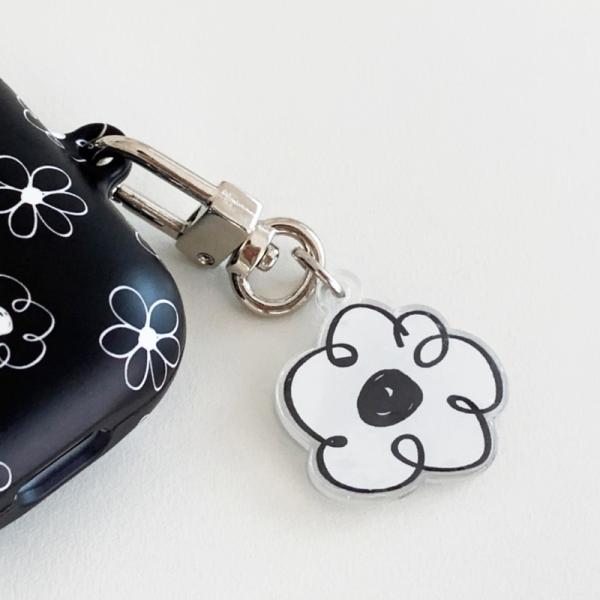 アクセサリー チャーム キーリング キーホルダー ポーチ AirPods pro