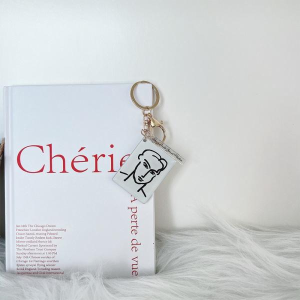 アクセサリー チャーム キーリング キーホルダー 飾り バッグチャーム