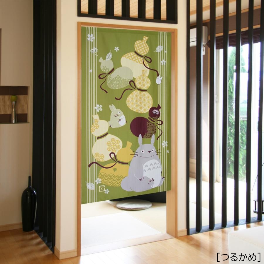スタジオジブリ ふくまねきトトロのれん かわいいトトロ 玄関 部屋