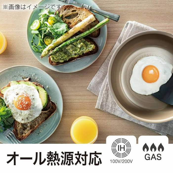 evercook IH対応 フライパン深型16cm レッド EIDP16RD3 ドウシシャ | evercook | 07