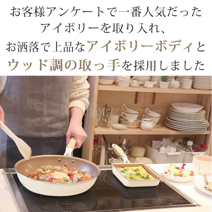 evercook エバークック IH対応 フライパン28cm深型 エクリティ限定