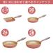 evercook エバークック IH・ガス対応 フライパン20cm ミスティピンク EIFP20MPK ドウシシャ 関連画像4