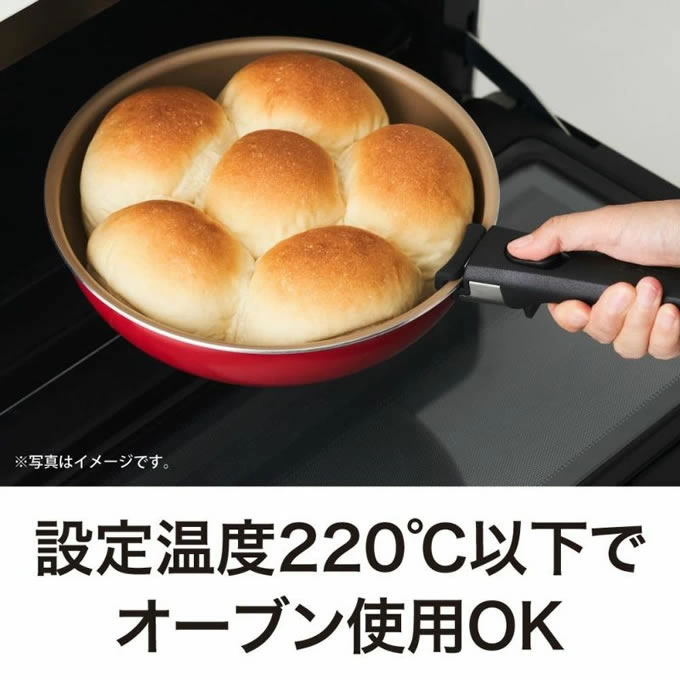 evercook 選べるエバークック 着脱式専用 IH対応 フライパン20+