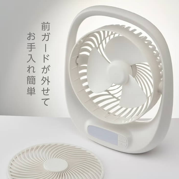 DOSHISHA（ドウシシャ） ポータブルファン 携帯扇風機 FBA-160DWH FBA