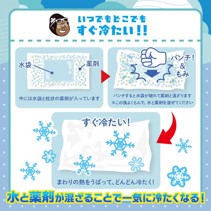 ゴリラパンチ 貼れる瞬間冷却材 GRP-1 ド...の詳細画像4