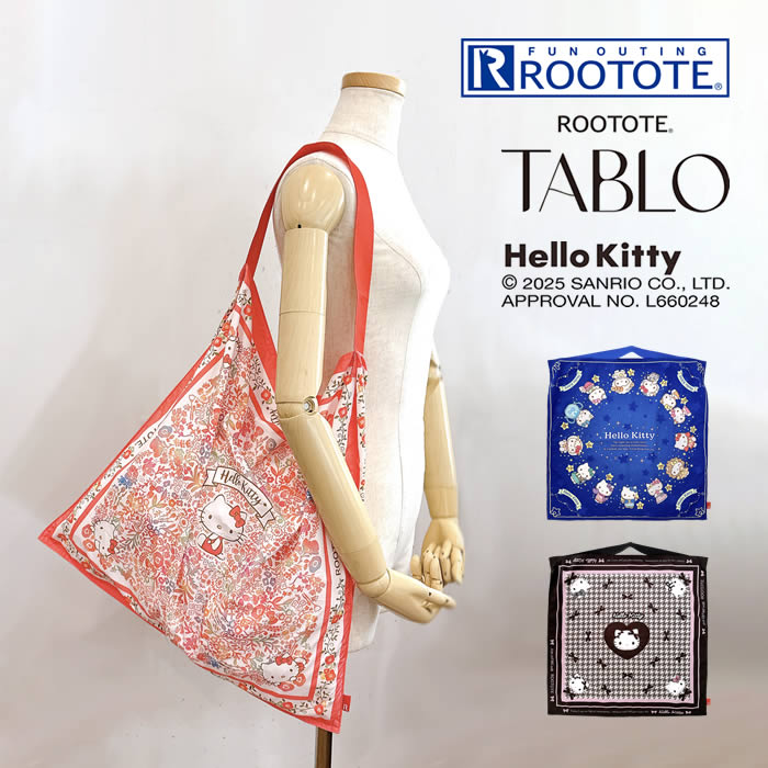 ROOTOTE（ルートート） IP TABLO50 スカーフバッグ ハローキティ−A