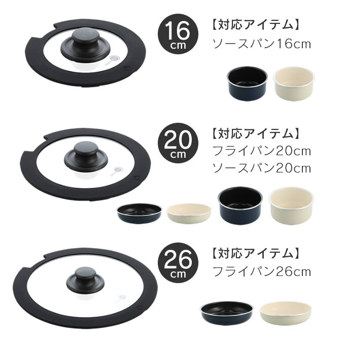 GREEN PAN（グリーンパン） クリックシェフ ガラス蓋20cm CC008863-104