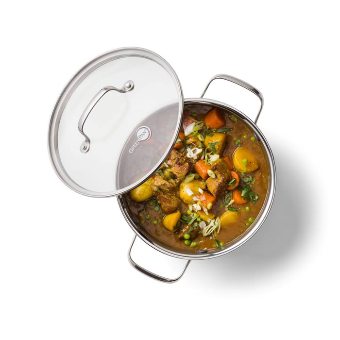 GREEN PAN グリーンパン エーペックス キャセロール 20cm CC010626-104 グリーンパン 【レビューで選べる特典】の画像