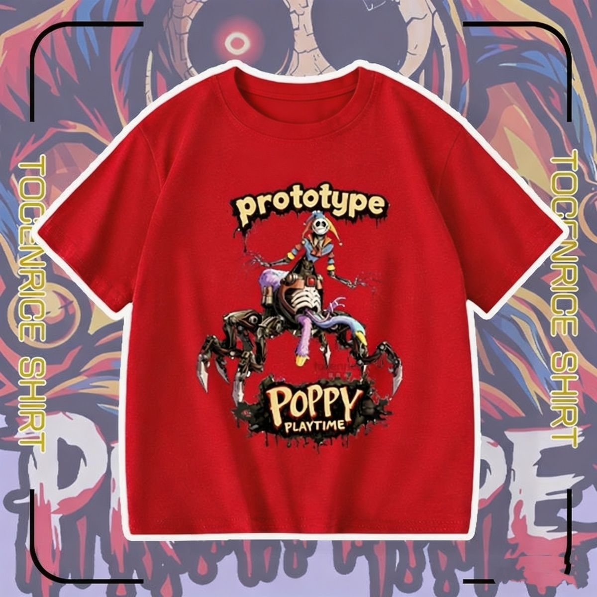 ポピープレイタイム チャプター5 Tシャツ プロトタイプ 半袖 綿100