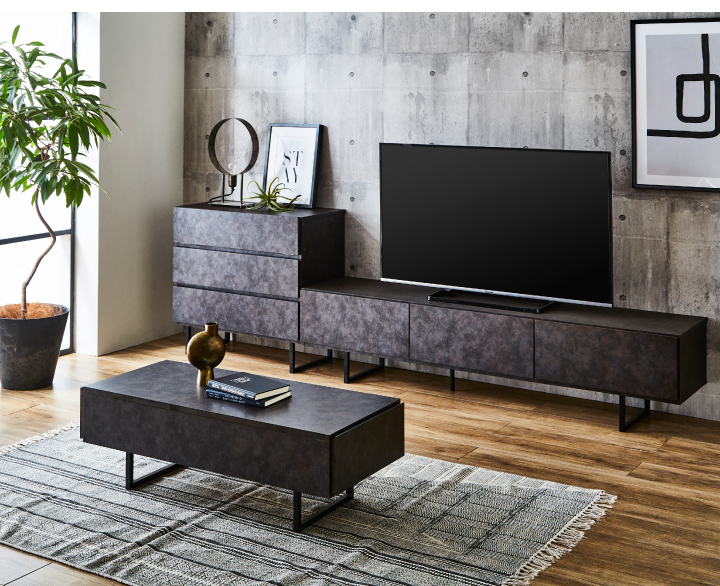 センターテーブル テーブル セラミック調 日本製 おしゃれ ロー