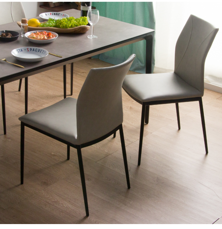 ダイニングチェア 2脚セット チェア 合成皮革 フェイクレザー おしゃれ