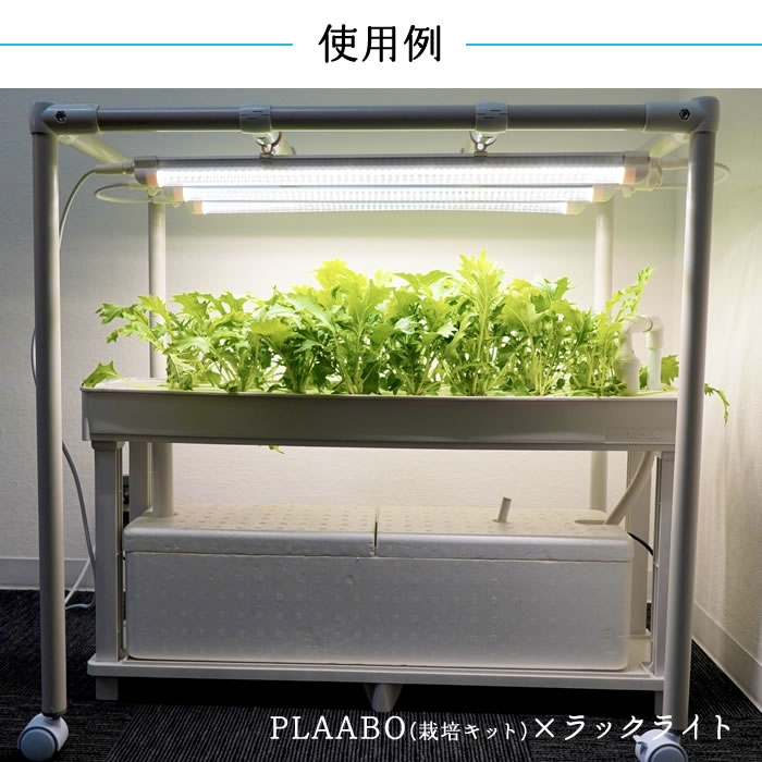 水耕栽培 ラックライト DIY 植物育成ライト おやさいライト 付 Green