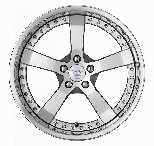 WORK エクイップ E05 22インチ×9.5J 5-114.3 FRリム ワーク ホイール 1