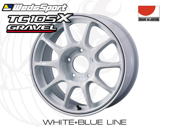 WedsSport TC105X グラベル WHT 15インチ×7J +35 5H-114.3 φ73