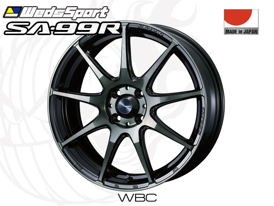 WedsSport SA-99R PSB 15インチ×6J +38 4H-100 φ65 ウェッズスポーツ