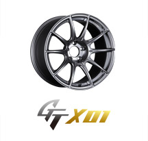 SSR SSR GT GTX01 15インチ×6J 4-100 ホイール 1本から送料無料 DRKSLV