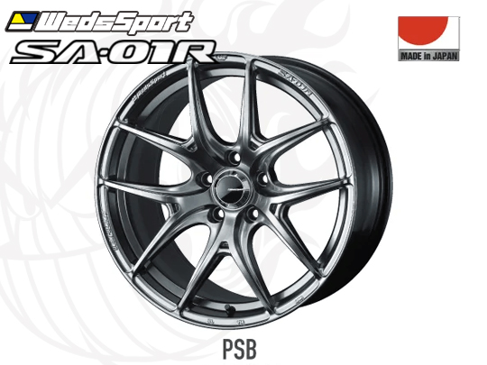 WedsSport SA-01R EJ-BRO2 M 18インチ×8.5J +45 5H-100 φ65 ウェッズ