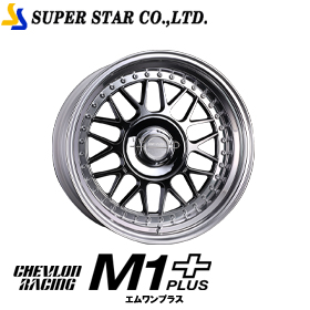 SUPERSTAR シェブロン M1 プラス 15インチ×6.5J OH/Rリム スーパー