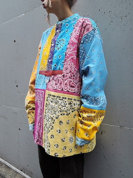 チルドレン オブ ザ ディスコーダンス children of the discordance パッチワークシャツ バンダナ ミックスB VINTAGE  BANDANA PATCHWORK SHIRT PO -MIX-B : 20in-rmcotds16cb : BAGS'GROOVE - 通販 -  Yahoo!ショッピング