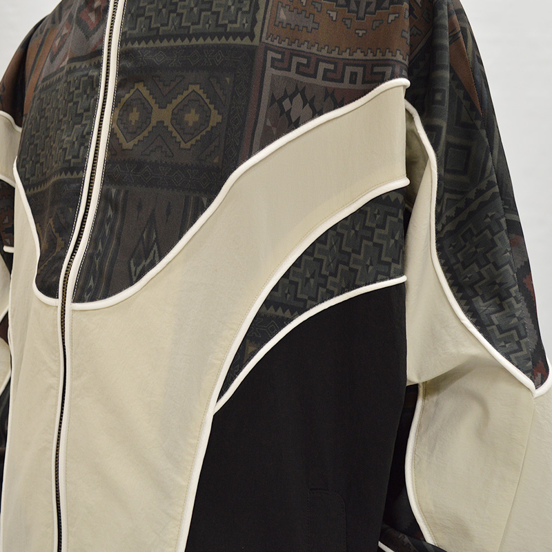 チルドレン オブ ザ ディスコーダンス children of the discordance トラックジャケット アウター 長袖 PERSONAL  DATA PRINT TRACK JACKET -BROWN-