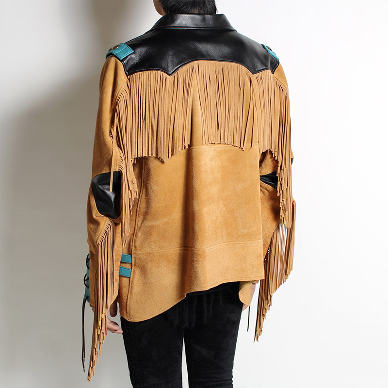 blackmeans ブラックミーンズ メンズ アウター ジャケット ライダースジャケット フリンジ レザー キャメル/茶 FRINGE RIDERS  JACKET -CAMEL- : 23in-78gj374-1b : BAGS'GROOVE - 通販 - Yahoo!ショッピング