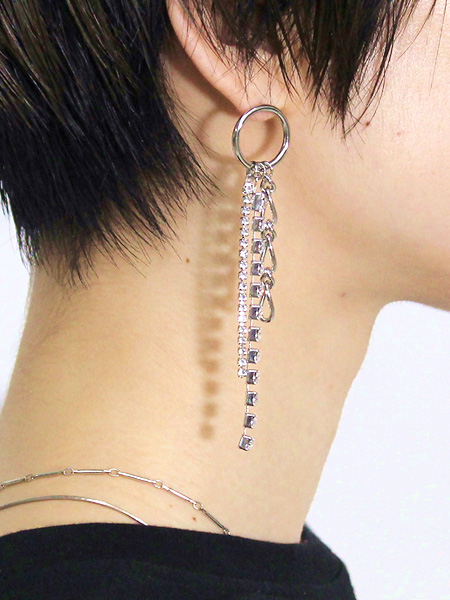 （あおばくん着用）JUSTINE CLENQUET シルバー フープピアス 楽天市場】ジュスティーヌクランケ Justine Clenquet ジェイデン