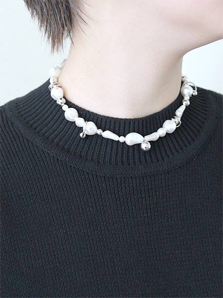 【関税込み】Justine Clenquet シルバー Jen チョーカー 関税込み】Justine Clenquet シルバー Jen チョーカー (Justine