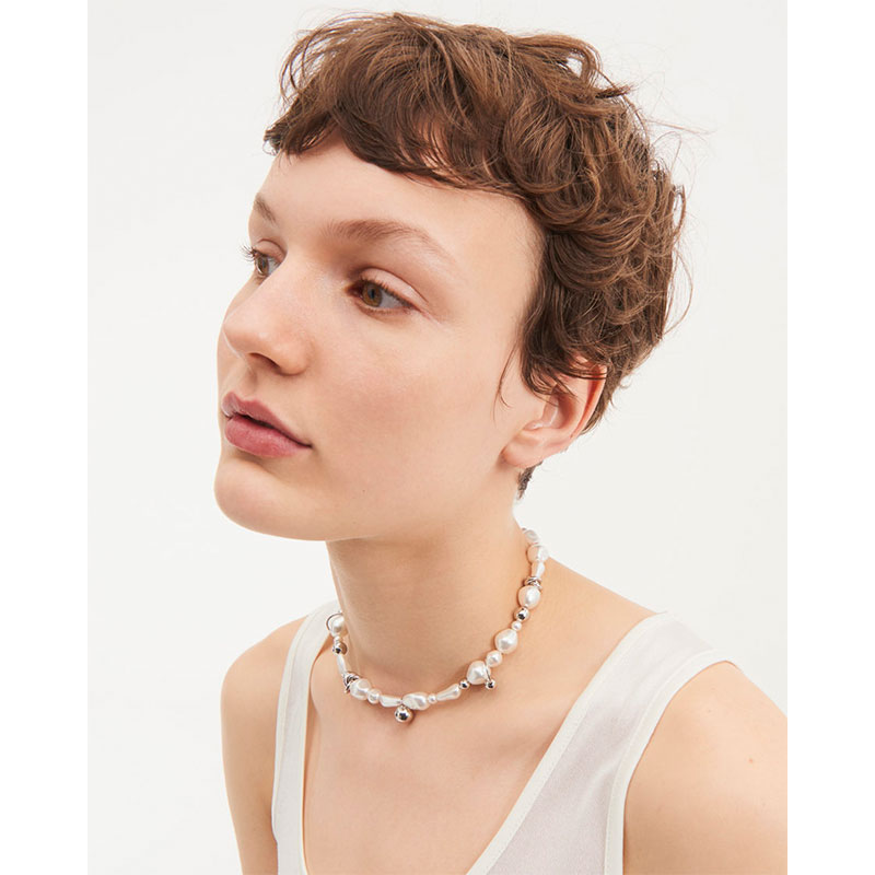 ジュスティーヌクランケ JUSTINE CLENQUET チョーカー シルバー