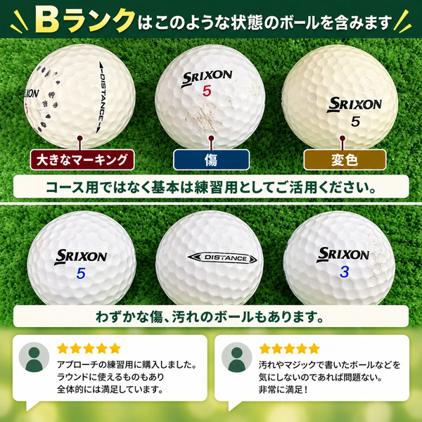 TaylorMade（テーラーメイド） ロストボール TP5 TP5x 2026年 20球 B